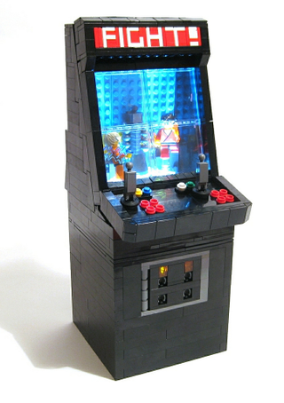 Illustration for article titled Lego Arcade Console